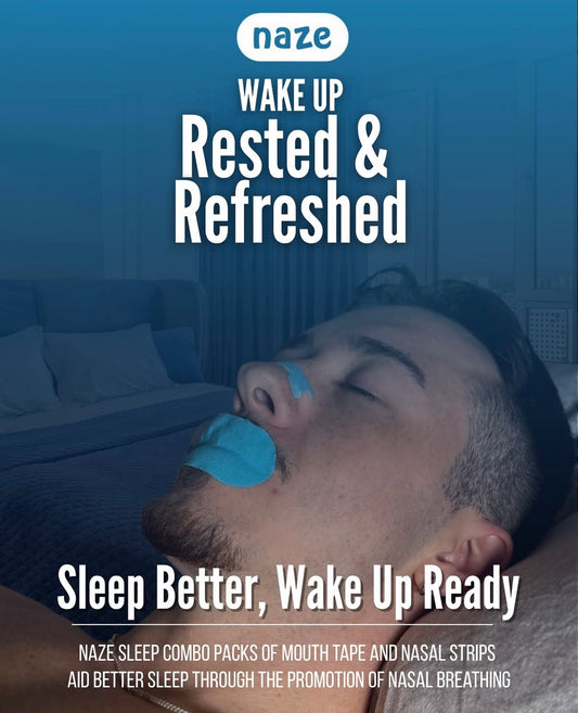 Support nasal breathing throughout the night, improving the quality of your sleep, so you wake up energised and perform at your peak.
