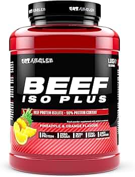 OutAngled Beef Protein Isolate, a premium, high-quality protein source. Sourced from 100% hydrolyzed beef protein, this formula delivers fast absorbing muscle-building amino acids to support lean muscle growth, recovery, and strength.