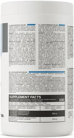 OstroVit Creatine Monohydrate is a high-quality dietry supplement that is a source of creatine in the form of monohydrate. It is a preparation with simple composition, available in a convenient powder form. designed to enhance strength, endurance, and muscle growth.