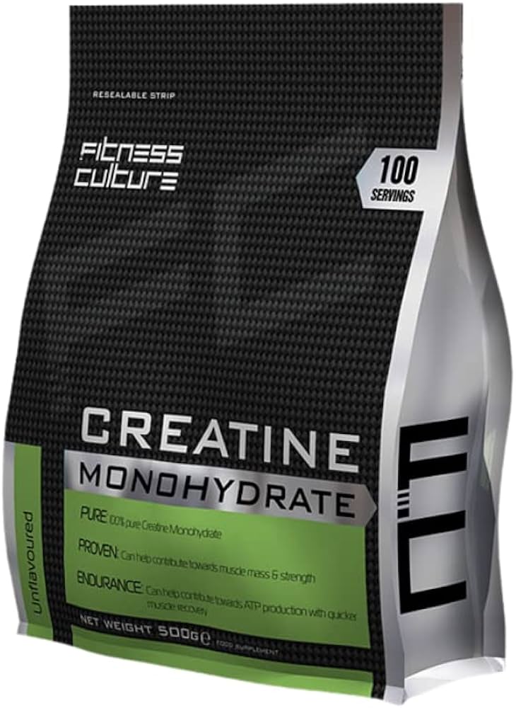 Boost your workouts with Creatine Monohydrate, the ultimate supplement for strength, endurance, and muscle recovery.
