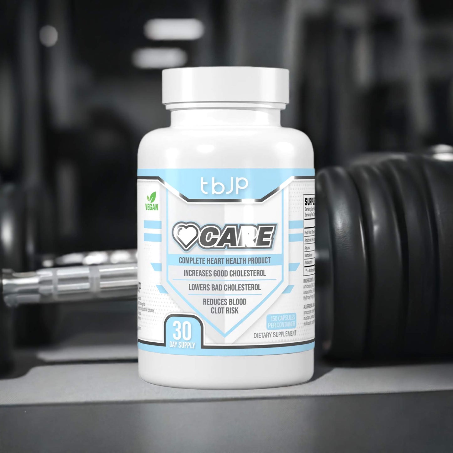 TBJP Heart Care is a premium cardiovascular support supplement designed for athletes, bodybuilders, and fitness enthusiasts.