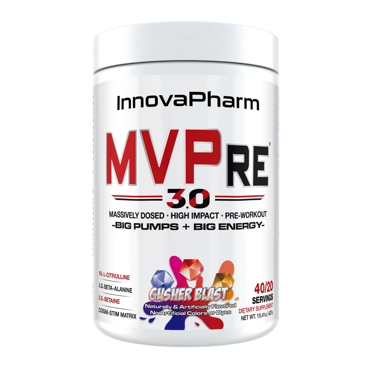 InnovPharm MVPre 3.0 extremely strong Pre-Workout