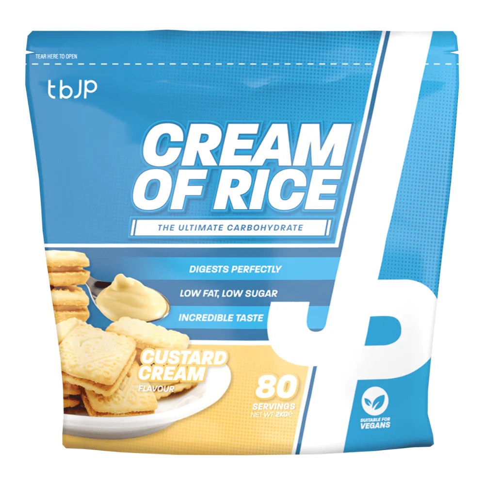 TBJP Cream Of Rice is a premium easy-to-digest carbohydrate source designed to fuel your workouts and support recovery. Made from high quality rice, this supplement provides a fast-acting energy boost without unwanted additives.