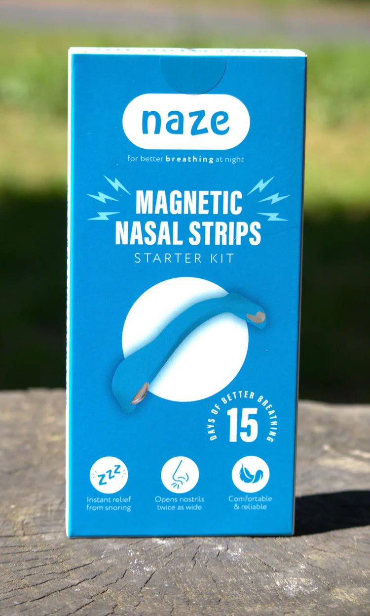 Introducing the Naze Magnetic Nasal Strip — a sleek, non-invasive solution that instantly opens your nasal passages to help you breathe deeper and feel more energised.
Transform your training sessions and recovery with Naze Magnetic Active Strips - the game-changing solution that optimizes your breathing for peak athletic performance. Engineered with advanced magnetic technology, these strips don't just open your airways - they revolutionize how you train & recover.