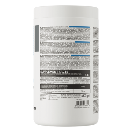 OstroVit Creatine Monohydrate is a high-quality dietary supplement that is a source of creatine in the form of monohydrate. It is a preparation with simple composition, available in a convenient powder form. designed to enhance strength, endurance, and muscle growth.