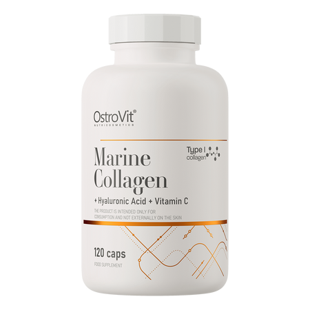 Enhance your skin, joints, and overall recovery with OstroVit Marine Collagen + Hyaluronic Acid + Vitamin C.