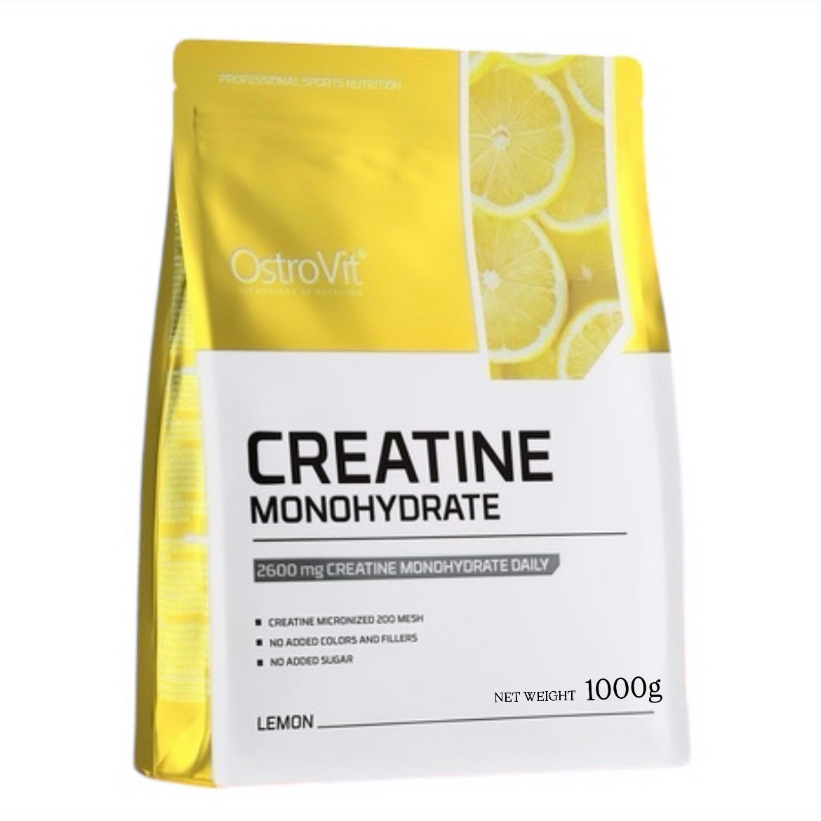 OstroVit Creatine Monohydrate is a high-quality dietry supplement that is a source of creatine in the form of monohydrate. It is a preparation with simple composition, available in a convenient powder form. designed to enhance strength, endurance, and muscle growth. 