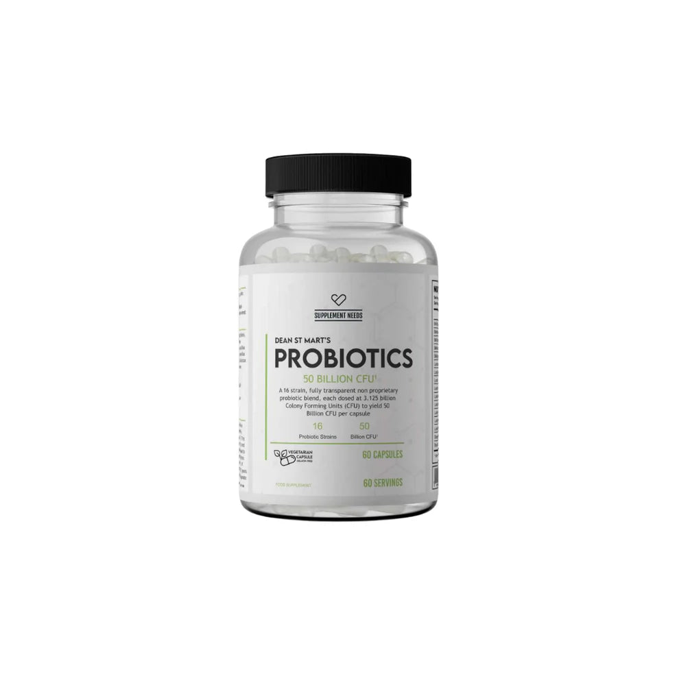 Support your gut health and overall wellness with our Supplement Needs & Probiotics 50 Billion CFU formula, crafted to promote digestion, immunity, and nutrient absorption.