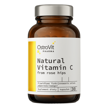 Boost your immune system and overall health with OstroVit Natural Vitamin C from Rose Hips. Sourced from high-quality rose hips, this natural vitamin C supplement provides powerful antioxidant support, helping to fight free radicals, enhance collagen production, and improve recovery.
