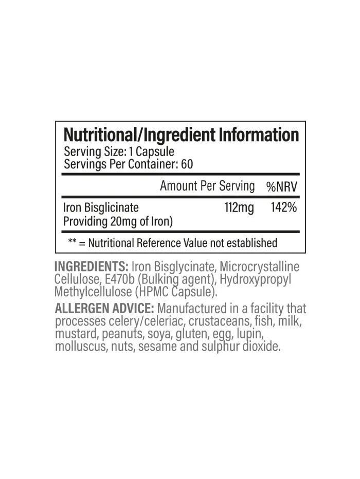 TBJP Iron is formulated to support optimal red blood cell production, oxygen transport, and overall energy levels.