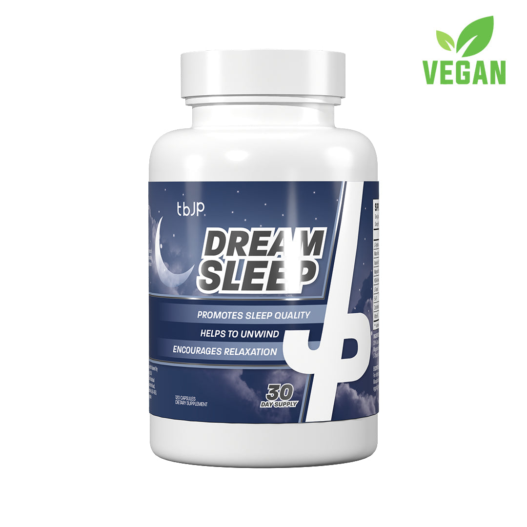 Struggling with restless nights and poor recovery? TBJP Dream Sleep is a powerful sleep aid designed to help you relax, fall asleep faster, and wake up feeling fully refreshed.