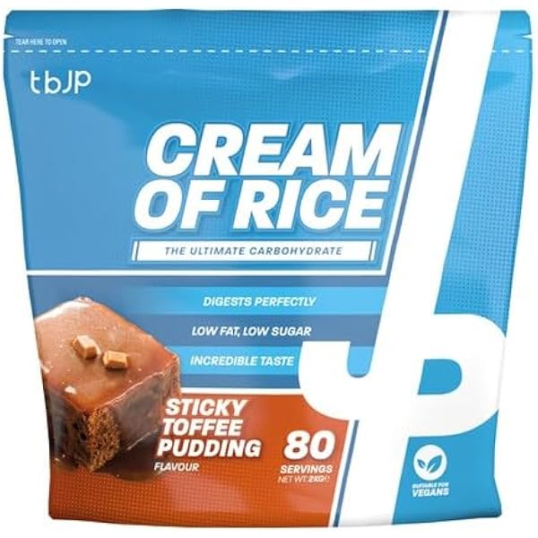 TBJP Cream of Rice is a premium easy-to-digest carbohydrate source designed to fuel your workouts and support recovery. Made from high quality rice, this supplement provides a fast-acting energy boost without unwanted additives.