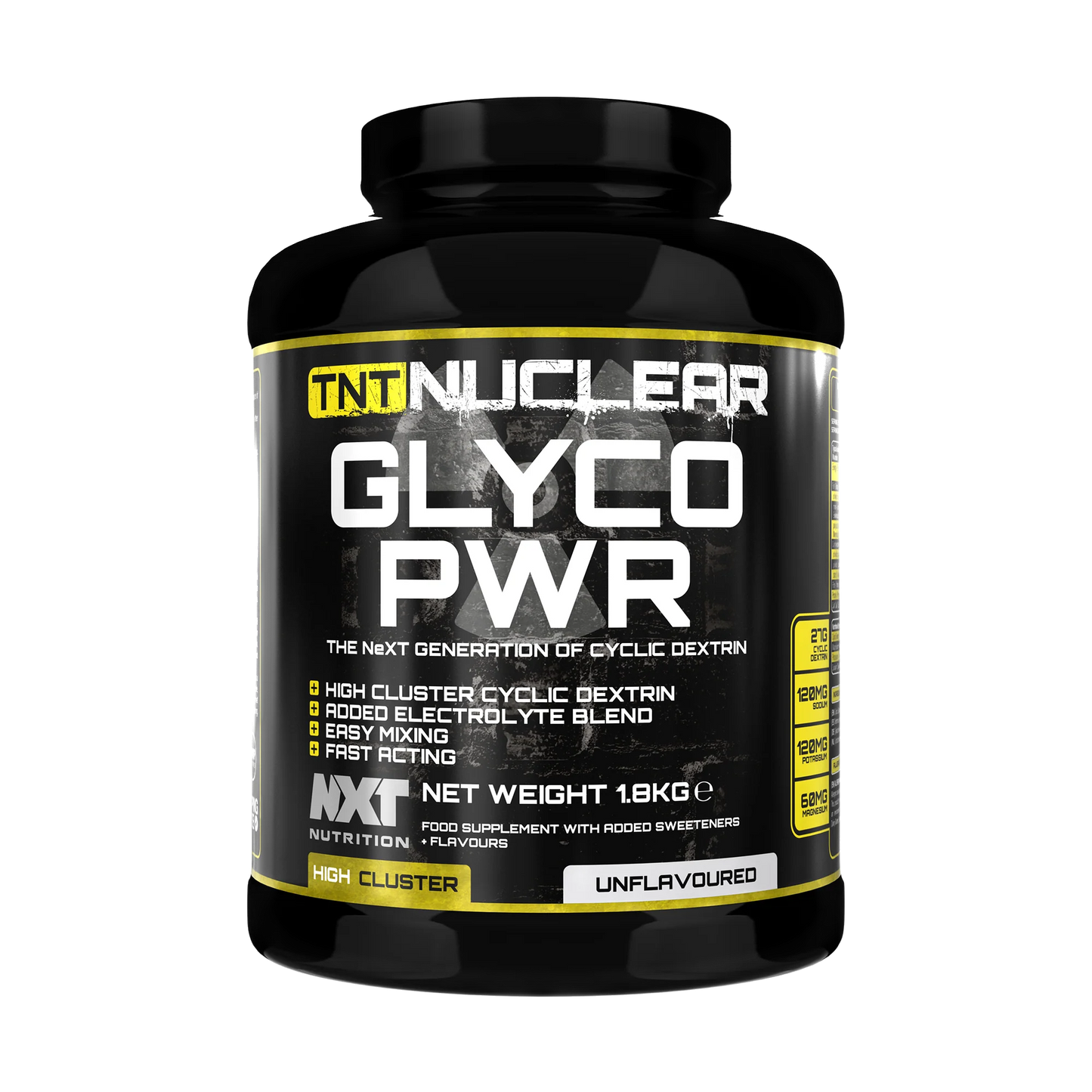 Boost your performance and recovery with TNT Nuclear Glyco Power, the ultimate fast-acting carbohydrate supplement designed to fuel your workouts and maximize endurance.