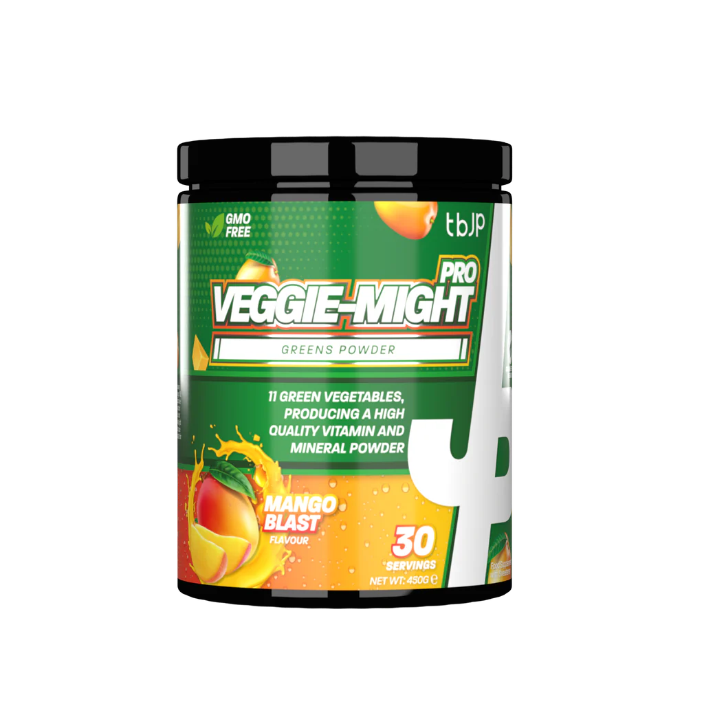 Fuel your performance with TBJP Veggie-Might Pro, a premium plant-based protein designed for athletes who demand the best.