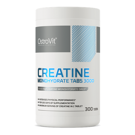 OstroVit Creatine Monohydrate is a high-quality dietry supplement that is a source of creatine in the form of monohydrate. It is a preparation with simple composition, available in a convenient powder form. designed to enhance strength, endurance, and muscle growth.