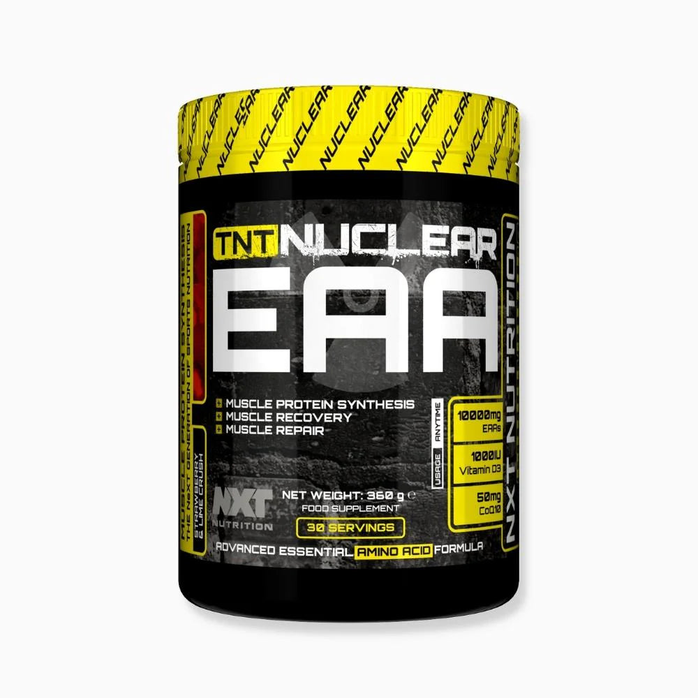 TNT Nuclear EAA 360g
Muscle Protein Synthesis
Muscle Recovery
Muscle Repair