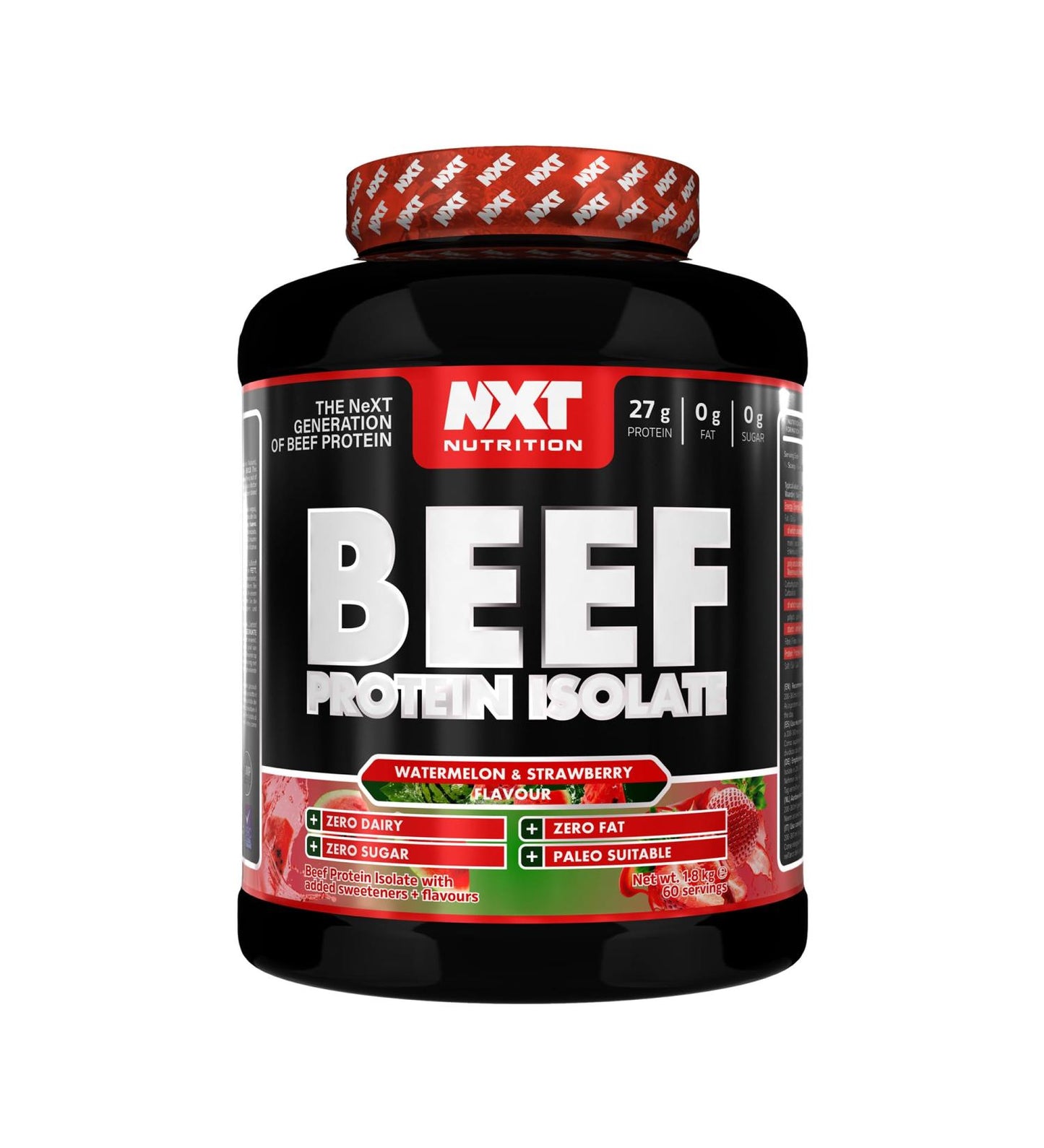 Fuel your fitness journey with NXT Nutrition Beef Protein Isolate, the ultimate high-performance protein supplement designed to support muscle growth, recovery, and strength.