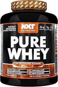 Fuel your fitness journey with NXT Pure Whey Protein, a premium blend of high-quality whey protein concentrate and isolate, designed to support muscle growth, recovery, and performance. Whether you're aiming to build lean muscle, enhance recovery, or boost daily protein intake, NXT Pure Whey provides the essential nutrients your body needs.