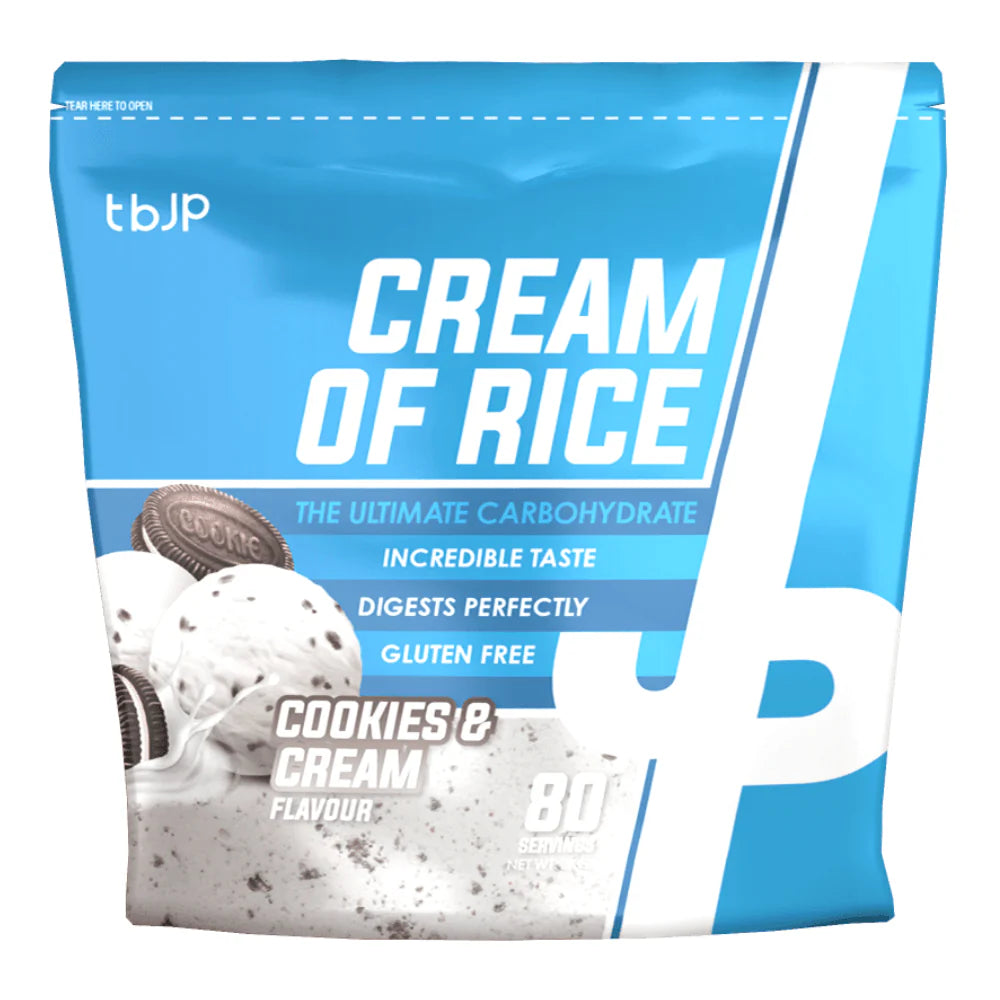 TBJP Cream of Rice is a premium easy-to-digest carbohydrate source designed to fuel your workouts and support recovery. Made from high quality rice, this supplement provides a fast-acting energy boost without unwanted additives.