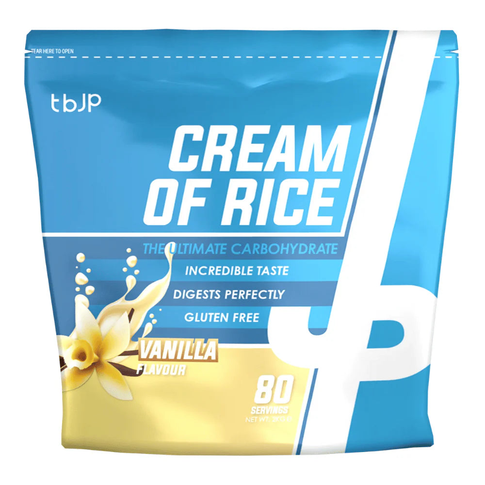 TBJP Cream of Rice is a premium easy-to-digest carbohydrate source designed to fuel your workouts and support recovery. Made from high quality rice, this supplement provides a fast-acting energy boost without unwanted additives.