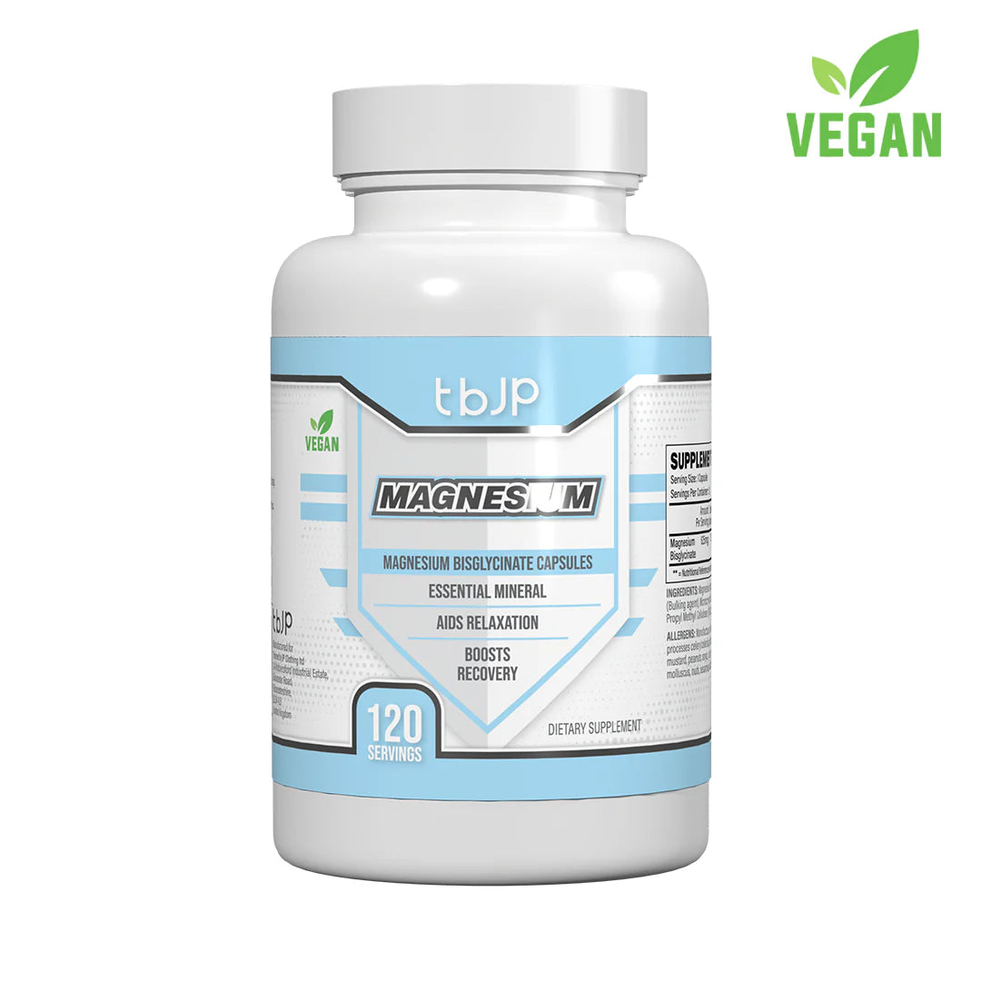 TBJP Magnesium is a premium-quality supplement designed to support optimal muscle function, recovery, and overall well-being.