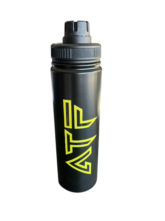 The ATF Water bottle is designed for athletes, gym-goers, and anyone who takes hydration seriously. With a durable, leak-proof design and 850ml capacity, this bottle ensues you stay refreshed throughout your workout.