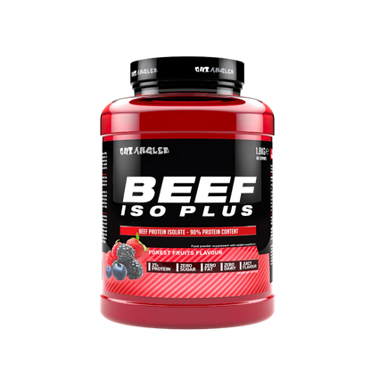 OutAngled Beef Protein Isolate, a premium, high-quality protein source Sourced from 100% hydrolyzed beef protein, this formula delivers fast absorbing muscle-building amino acids to support lean muscle growth, recovery, and strength.