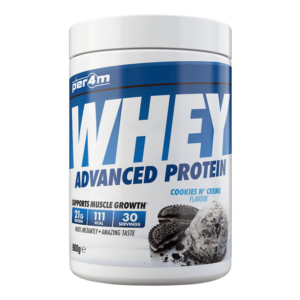 Fuel your fitness journey with Per4m Whey Protein, a premium blend designed for athletes, gym-goers, and anyone looking to support muscle growth and recovery.