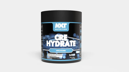 NXT Cre Hydrate combines pure creatine monohydrate with essential electrolytes magnesium malate and potassium citrate to support both performance and hydration. This powder mixes easily with water or your favourite beverage, making it the perfect addition to your pre or post-workout routine.