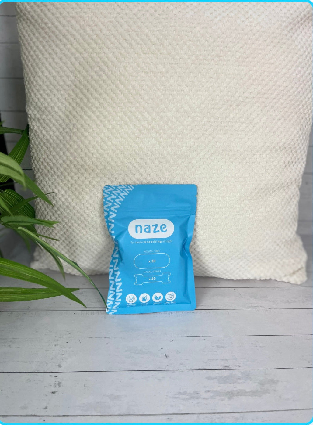 Support nasal breathing throughout the night, improving the quality of your sleep, so you wake up energised and perform at your peak.