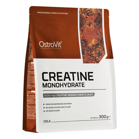 OstroVit Creatine Monohydrate is a high-quality dietary supplement that is a source of creatine in the form of monohydrate. It is a preparation available in a powder form, in various flavours, which does not contain added sugar. It is a product created for athletes and physically active people who want to supplement their menu with a valuable ingredient.