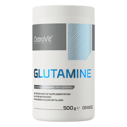 Boost your muscle recovery and performance with Ostrovit Glutamine - a premium-quality, pure L-glutamine supplement designed to support muscle growth, reduce fatigue, and enhance recovery after intense workouts.