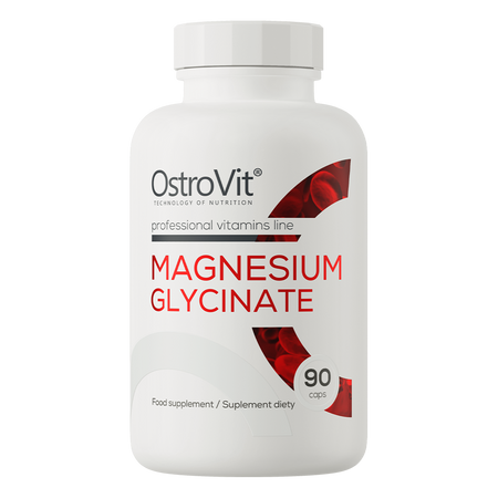 OstroVit Magnesium Glycinate is a premium dietary supplement providing highly absorbable magnesium in the form of magnesium bisglycinate. Delivered in easy-to-swallow capsules, it's designed for individuals seeking to enrich their daily diet with this essential macronutrient.
