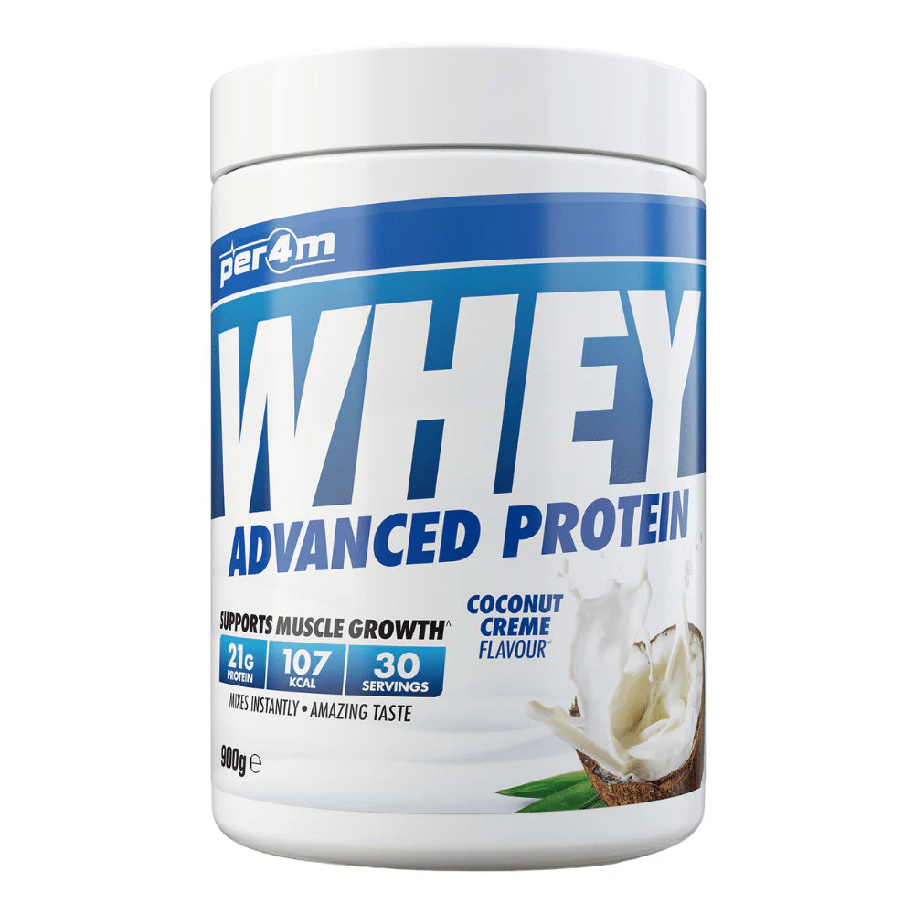 Fuel your fitness journey with Per4m Whey Protein, a premium blend designed for athletes, gym-goers, and anyone looking to support muscle growth and recovery.