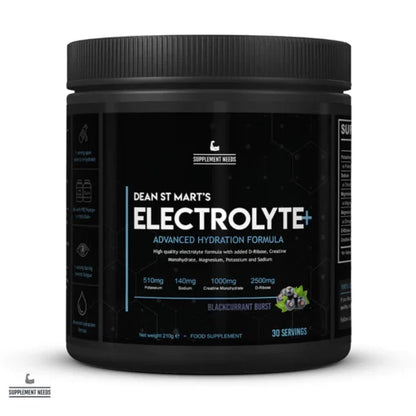 Stay energized with Supplement Needs Electrolyte+.  Advanced hydration and electrolyte support for peak performance.