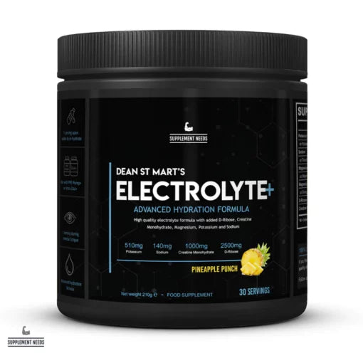 Stay energized with Supplement Needs Electrolyte+. Advanced hydration and electrolyte support for peak performance.