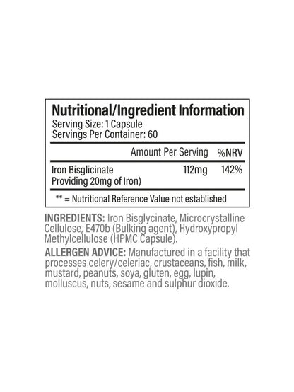 TBJP Iron is formulated to support optimal red blood cell production, oxygen transport, and overall energy levels.