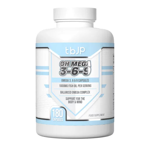 Trained by JP have created our OMEGA 3-6-9 supplement to provide a combination of Omega 3, Omega 6 and Omega 9 fatty acids in one convenient product.
