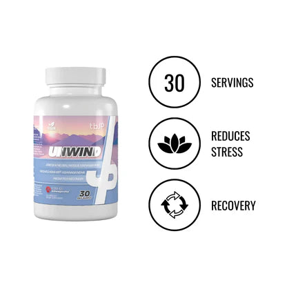 Unwind is TBJP cortisol lowering, anti stress formula. Trained by JP Nutrition have combined the most researched ingredients that are backed by science to be effective at bringing calm and lowering cortisol.
