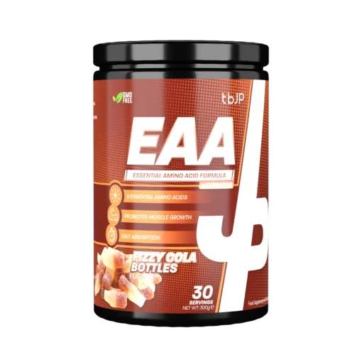 Shop TBJP EAA — a premium essential amino acid supplement designed for muscle recovery, hydration, and performance. Boost endurance with fast-absorbing EAAs today.
