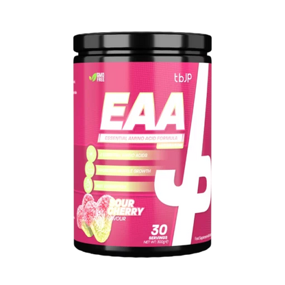 Shop TBJP EAA — a premium essential amino acid supplement designed for muscle recovery, hydration, and performance. Boost endurance with fast-absorbing EAAs today.