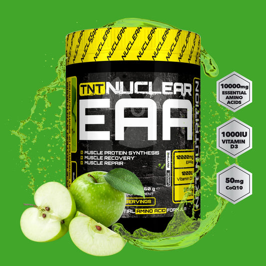 TNT Nuclear EAA 360g

Muscle Protein Synthesis

Muscle Recovery

Muscle Repair