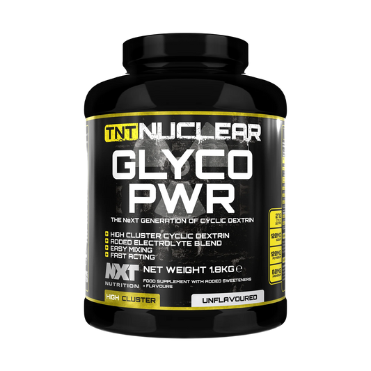 Boost your performance and recovery with TNT Nuclear Glyco Power, the ultimate fast-acting carbohydrate supplement designed to fuel your workouts and maximize endurance.