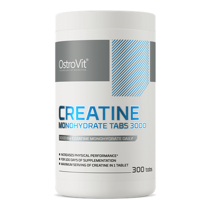 OstroVit Creatine Monohydrate is a high-quality dietry supplement that is a source of creatine in the form of monohydrate. It is a preparation with simple composition, available in a convenient powder form. designed to enhance strength, endurance, and muscle growth.