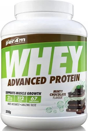 Fuel your fitness journey with Per4m Whey Protein, a premium blend designed for athletes, gym-goers, and anyone looking to support muscle growth and recovery.