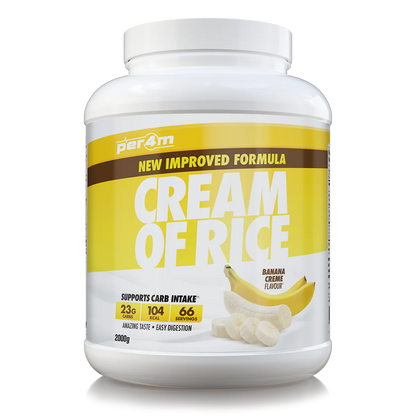 Fuel your workouts and recovery with Per4m Cream of Rice, the ultimate clean carbohydrate source for athletes and fitness enthusiasts.