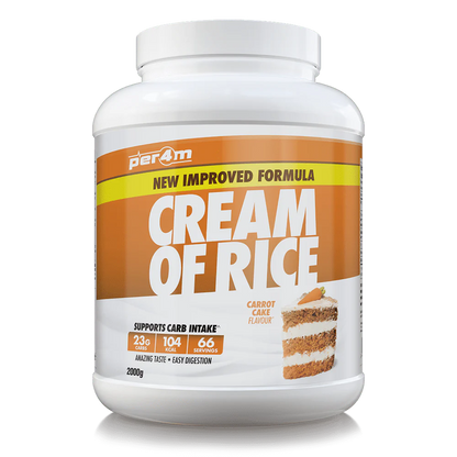 Fuel your workouts and recovery with Per4m Cream of Rice, the ultimate clean carbohydrate source for athletes and fitness enthusiasts.