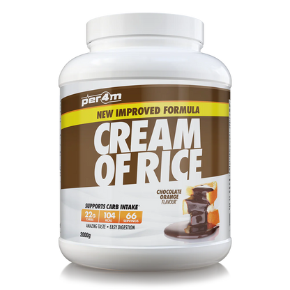 Fuel your workouts and recovery with Per4m Cream of Rice, the ultimate clean carbohydrate source for athletes and fitness enthusiasts.