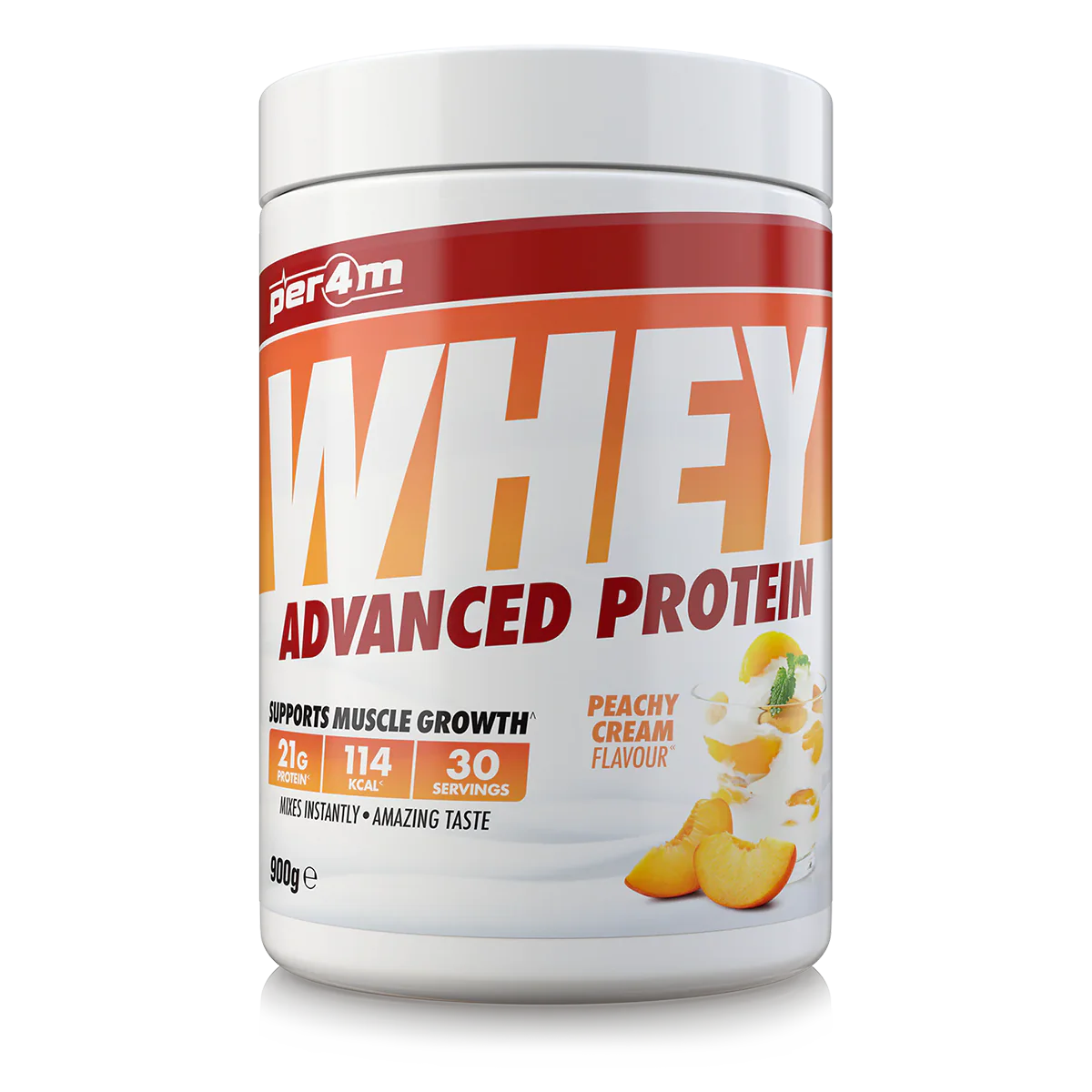 Fuel your fitness journey with Per4m Whey Protein, a premium blend designed for athletes, gym-goers, and anyone looking to support muscle growth and recovery.