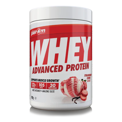 Fuel your fitness journey with Per4m Whey Protein, a premium blend designed for athletes, gym-goers, and anyone looking to support muscle growth and recovery.